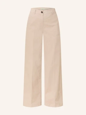 Marc O'polo Spodnie Z Materiału Typu Marlene beige