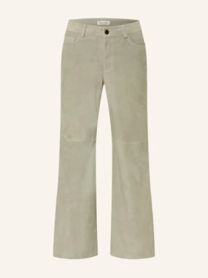 Marc O'polo Spodnie Z Materiału Typu Marlene gruen