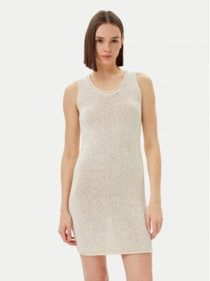 Marc O'Polo Sukienka dzianinowa 503 5136 67029 Beżowy Slim Fit