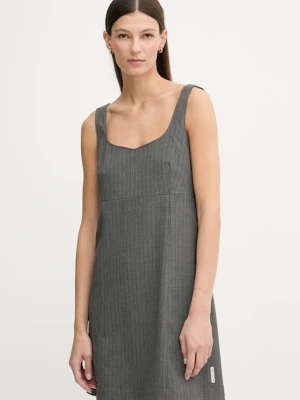 Marc O'Polo sukienka kolor szary mini rozkloszowana 5000007445