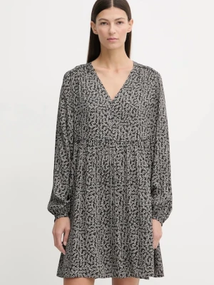 Marc O'Polo sukienka kolor szary mini rozkloszowana 510120821329
