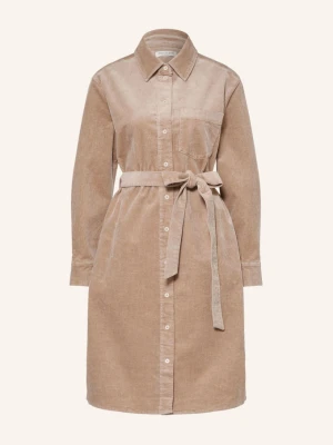 Marc O'polo Sukienka Koszulowa W Stylu Sztruksu beige