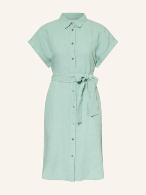 Marc O'polo Sukienka Koszulowa Z Lnu gruen
