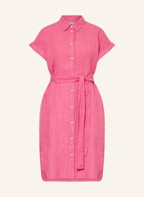 Marc O'polo Sukienka Koszulowa Z Lnu pink