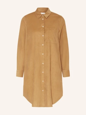 Marc O'polo Sukienka Koszulowa Ze Sztruksu braun