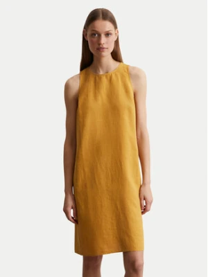 Marc O'Polo Sukienka letnia 516 0112 21237 Żółty Regular Fit