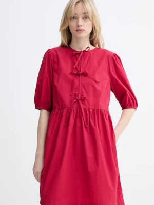 Marc O'Polo sukienka rozkloszowana bawełniana