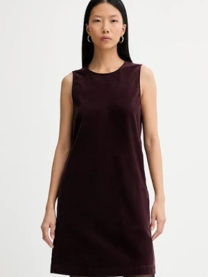 Marc O'Polo sukienka welurowa