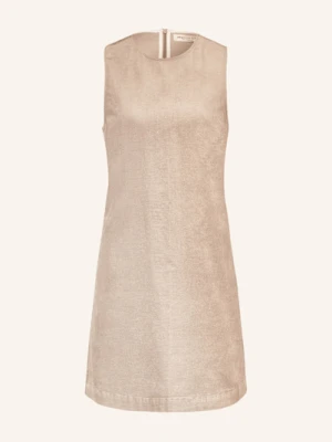 Marc O'polo Sukienka Z Aksamitu beige