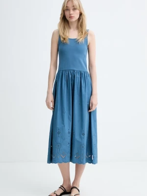 Marc O'Polo sukienka z bawełną