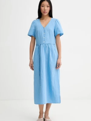 Marc O'Polo sukienka z lnem