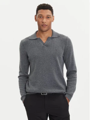 Marc O'Polo Sweter 529 5144 60150 Szary Regular Fit