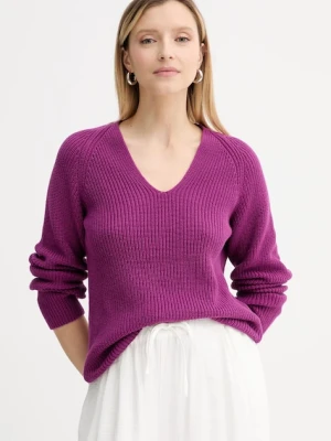 Marc O'Polo sweter bawełniany damski kolor różowy 506605960097