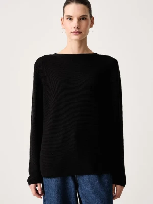 Marc O'Polo sweter damski bawełniany czarny