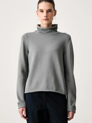 Marc O'Polo sweter damski bawełniany szary
