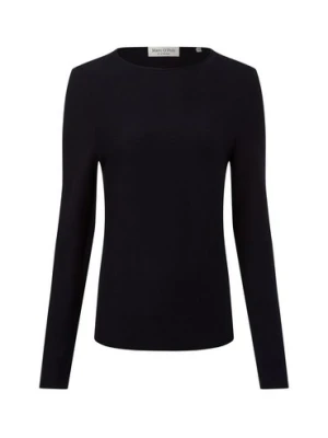 Marc O'Polo Sweter damski Kobiety Bawełna niebieski jednolity,
