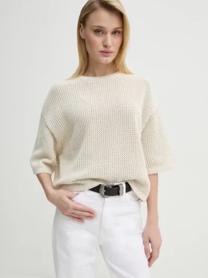 Marc O'Polo sweter damski kolor beżowy 503600662091