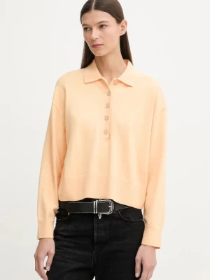Marc O'Polo sweter damski kolor pomarańczowy lekki 5000007502