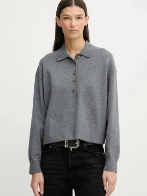 Marc O'Polo sweter damski kolor szary lekki 5000007502