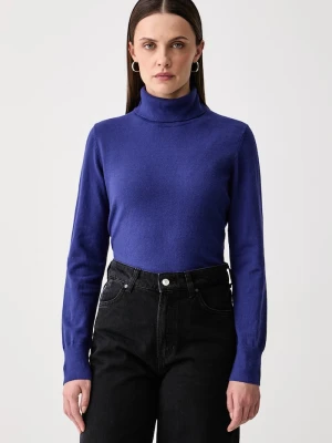 Marc O'Polo sweter damski z bawełną fioletowy
