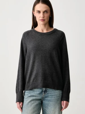 Marc O'Polo sweter damski z bawełną szary