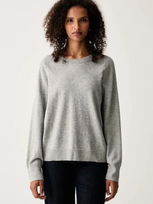 Marc O'Polo sweter damski z bawełną szary