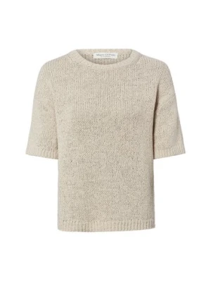 Marc O'Polo Sweter damski z dzianiny Kobiety Bawełna beżowy,