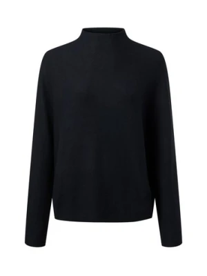 Marc O'Polo Sweter damski z dzianiny Kobiety Bawełna niebieski jednolity,