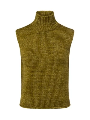 Marc O'Polo Sweter damski z dzianiny Kobiety Wełna zielony marmurkowy,