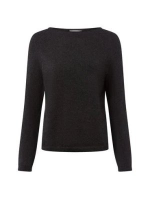 Marc O'Polo Sweter damski z dzianiny z zawartością wełny dziewiczej Kobiety szary jednolity,