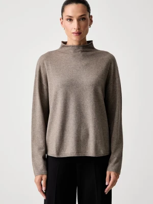 Marc O'Polo sweter damski z wełną beżowy