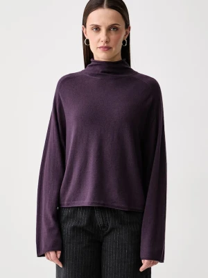 Marc O'Polo sweter damski z wełną fioletowy