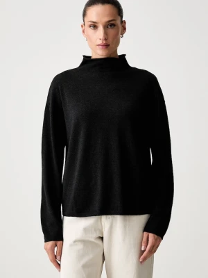 Marc O'Polo sweter damski z wełną szary