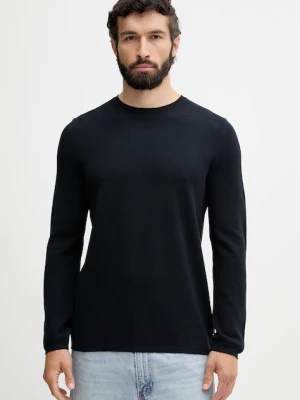 Marc O'Polo sweter męski bawełniany granatowy