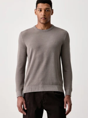Marc O'Polo sweter męski bawełniany beżowy