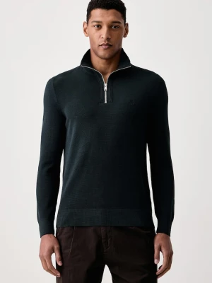 Marc O'Polo sweter męski bawełniany granatowy