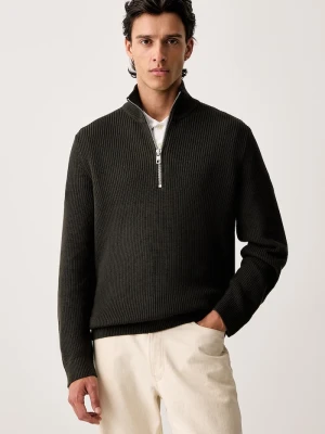 Marc O'Polo sweter męski bawełniany zielony