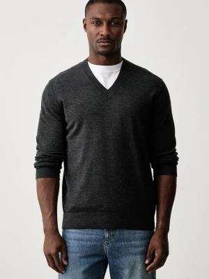Marc O'Polo sweter męski wełniany szary