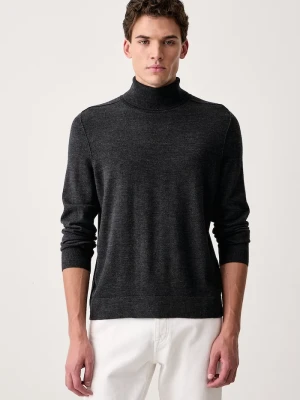 Marc O'Polo sweter męski wełniany szary