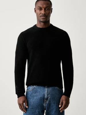 Marc O'Polo sweter męski z wełną czarny