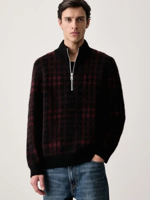 Marc O'Polo sweter męski z wełną czarny
