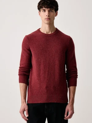 Marc O'Polo sweter męski z wełną czerwony