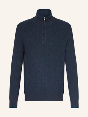 Marc O'polo Sweter Typu Troyer blau