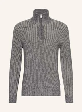 Marc O'polo Sweter Typu Troyer grau