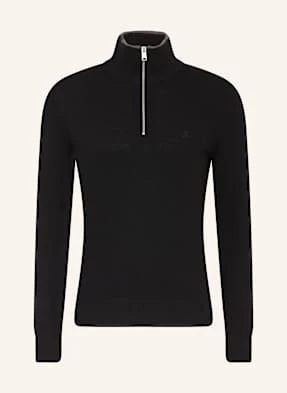 Marc O'polo Sweter Typu Troyer schwarz