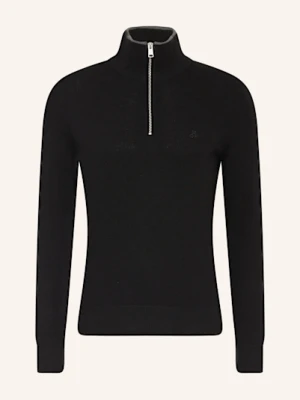 Marc O'polo Sweter Typu Troyer schwarz