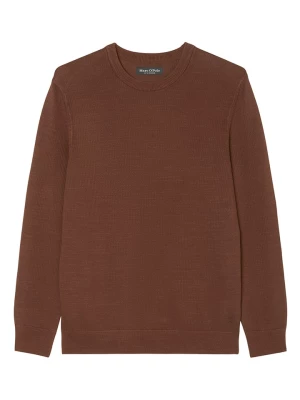 Marc O'Polo Sweter w kolorze ciemnobrązowym rozmiar: XL