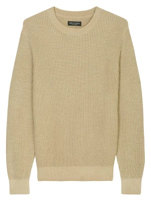 Marc O'Polo Sweter w kolorze jasnobrązowym rozmiar: L