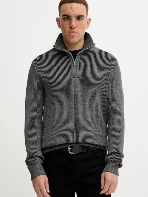 Marc O'Polo sweter z dodatkiem wełny męski kolor szary M29507960118