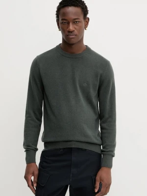 Marc O'Polo sweter z domieszką wełny męski kolor zielony lekki M29514460504